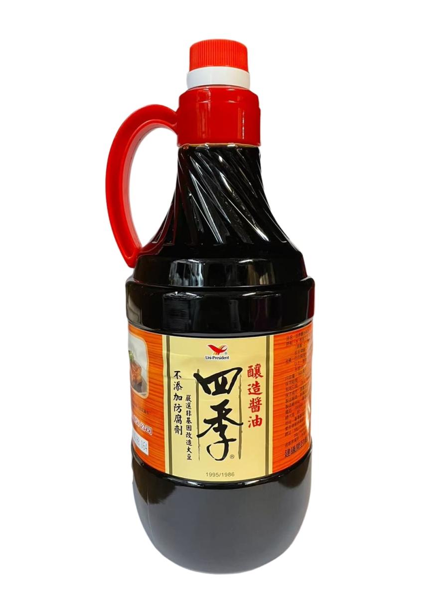 統一 四季釀造醬油1600ml